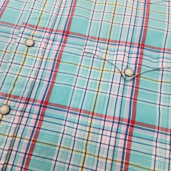 Vintage Polo Ralph Lauren Western Classic Fit Pearl Snap Shirt Mens‎ XL - Picture 2 of 10